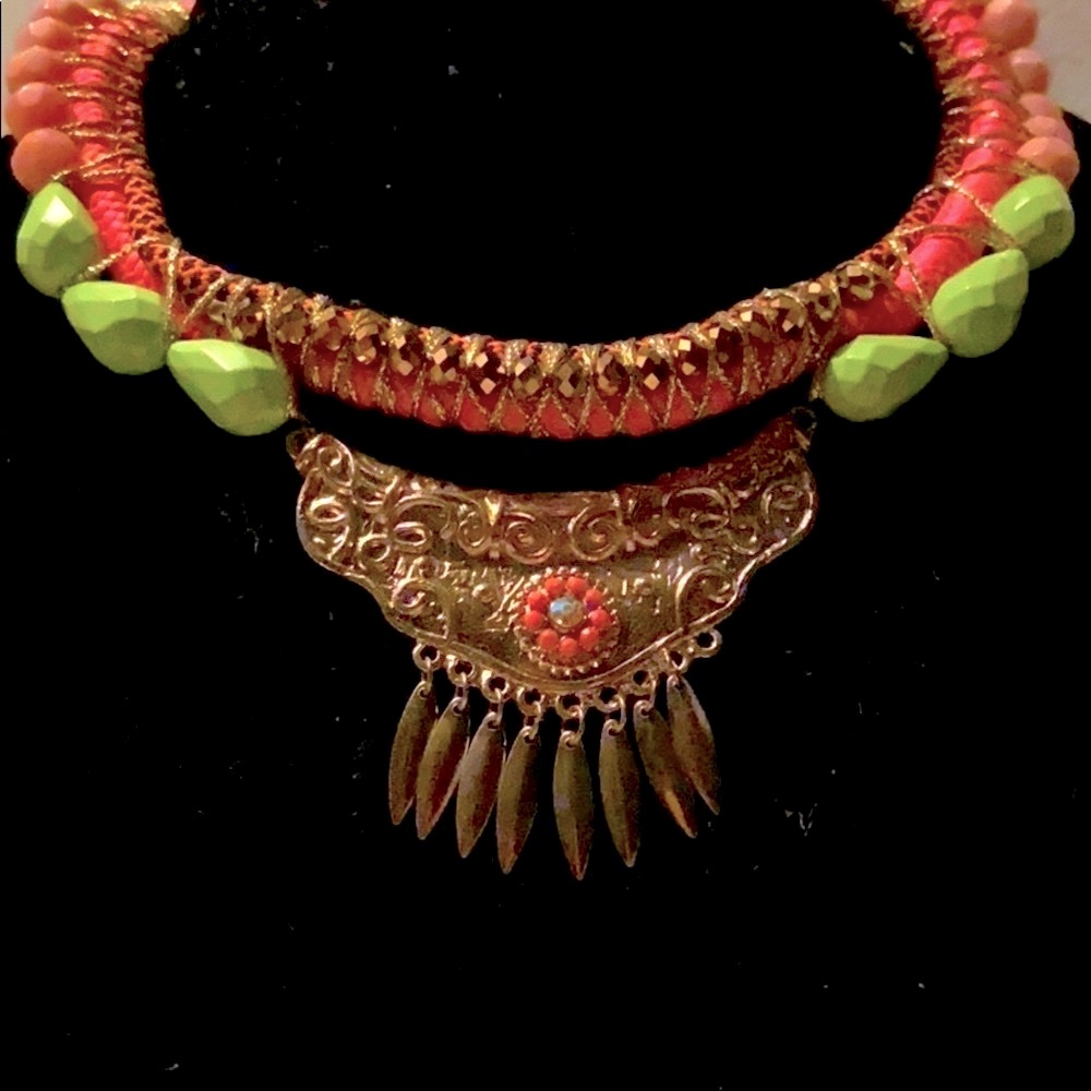 Beautiful colorful necklace